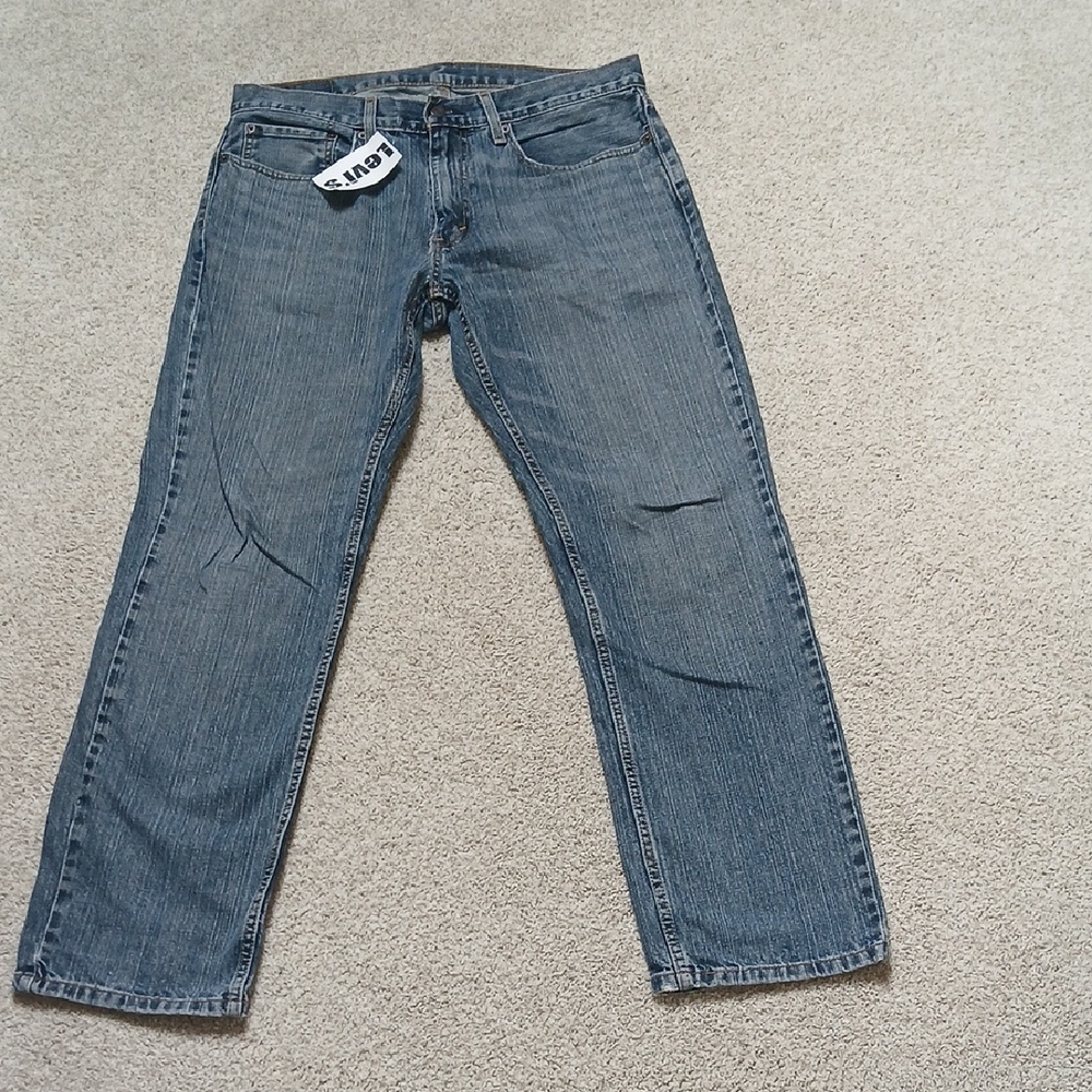 Levi’s Strauss 559 Mens Blue Jeans, 34W X 342